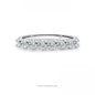 Eternal Grace: Authentic 925 Silver D Color Moissanite Eternity Ring